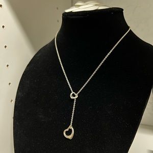 COPY - TIFFANY Elsa Peretti®
Open Heart Lariat Necklace
in Silver, 16 mm